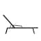 Flash Furniture Black/Brown Adjustable Chaise Lounge with Arms, 2PK 2-JJ-LC323-BLK-BR-GG - alternate 7